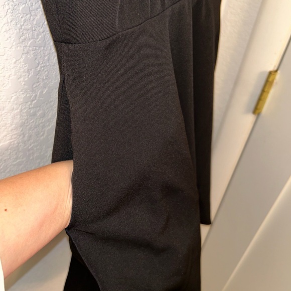 NWT BOSKEMPER Ellie Deep-V Mini Dress Black SZ: X-Small Anthro Free People - Picture 9 of 14